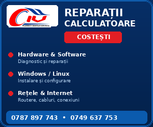 Reparații calculatoare Costești - depanare-calculatoare.eu