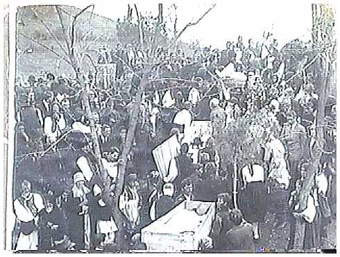 drumul Comemorarea a 92 de ani de la „Incendiul din Vinerea Mare” de la Costești, una dintre marile tragedii ale României interbelice